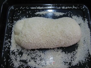 黑白芝麻土司的做法步骤：16