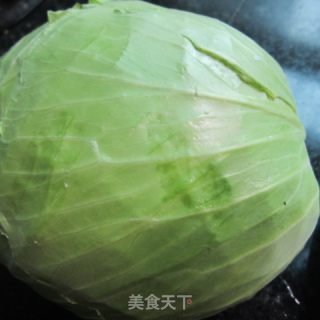 油煎包菜卷的做法步骤：3