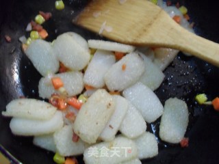 茄汁年糕的做法步骤：6