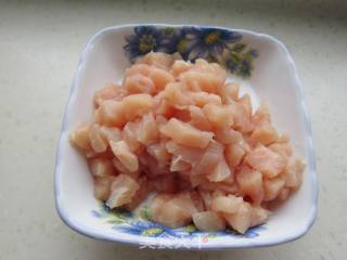 山药炒鸡丁的做法步骤：5