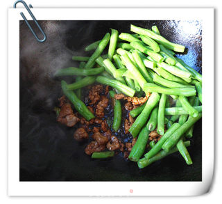 肉末架豆角的做法步骤：5