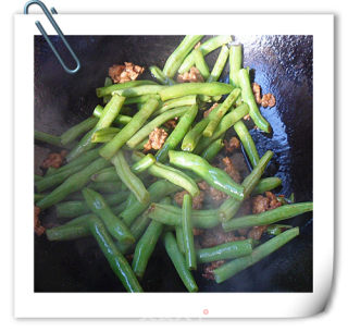 肉末架豆角的做法步骤：6
