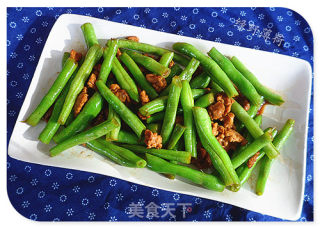 肉末架豆角的做法步骤：7