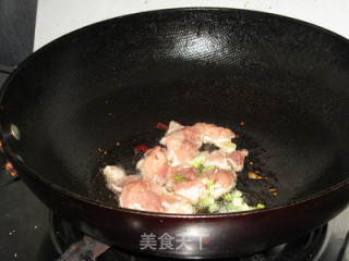 肉片木耳烩猪血的做法步骤：7