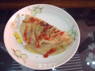 山寨版手抓饼的做法步骤：5