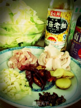 手撕包菜的做法步骤：1