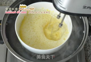 牛牛生日快乐——舒芙蕾芝士蛋糕的做法步骤：5