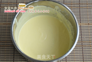牛牛生日快乐——舒芙蕾芝士蛋糕的做法步骤：6