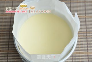 牛牛生日快乐——舒芙蕾芝士蛋糕的做法步骤：9