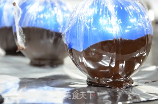 巧克力花瓣碗的做法步骤：6