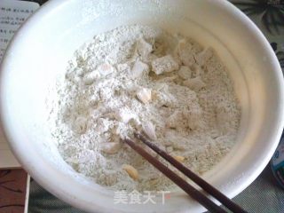 抹茶椰香司康的做法步骤：3