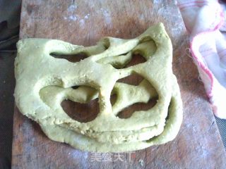抹茶椰香司康的做法步骤：8