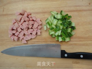 年年有鱼-五彩夹心饭团的做法步骤：6