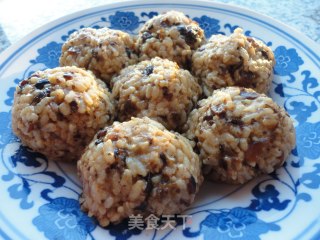 年年有鱼-五彩夹心饭团的做法步骤：8