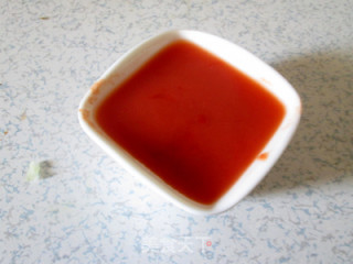 茄汁萝卜花的做法步骤：6