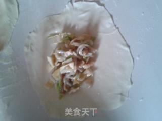 饺子皮春卷的做法步骤：3