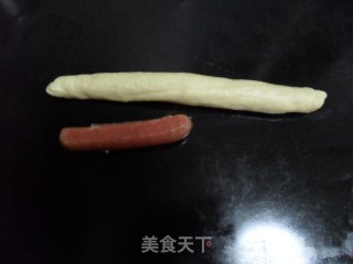 肠仔葱香面包的做法步骤：9