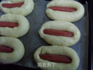 肠仔葱香面包的做法步骤：11