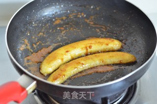 十分钟的甜点也精彩—焦糖朗姆香蕉的做法步骤：7