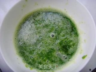菠菜手擀面的做法步骤：3