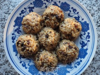 年年有鱼-五彩夹心饭团的做法步骤：10