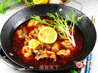 香辣柠檬鸡火锅的做法步骤：11