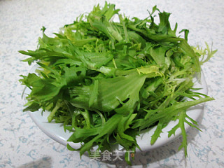凉拌苦菊的做法步骤：3