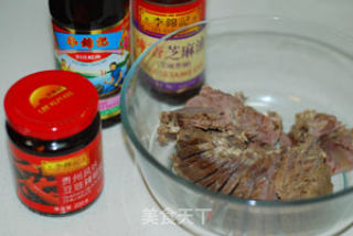 辣酱拌牛肉的做法步骤：4
