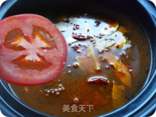 番茄牛腩火锅的做法步骤：9