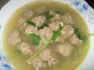 羊肉丸子汤的做法步骤：8