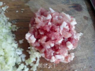 大肚韭菜猪肉馄饨的做法步骤：3