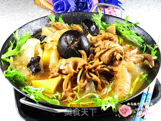 飘香鸡什锦火锅的做法步骤：18
