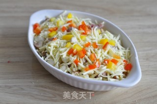 鸡肉蘑菇焗贝壳面的做法步骤：6