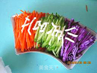 简单又有营养的蔬菜沙拉的做法步骤：7