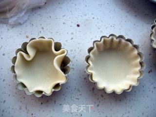 中西合璧【饺子皮紫薯挞】的做法步骤：3
