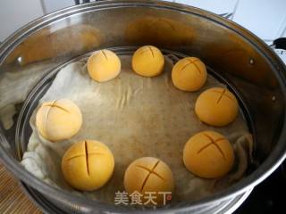 南瓜开花馒头的做法步骤：13