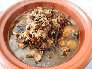 笨鸡炖山珍的做法步骤：16