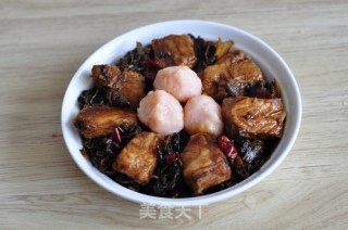 梅干菜蒸排骨的做法步骤：5