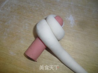 奶香肠仔卷的做法步骤：5