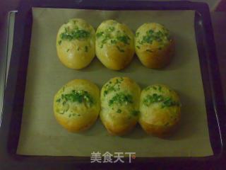 香葱牛油餐包的做法步骤：14