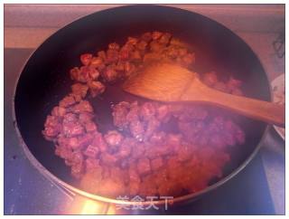 黑椒杏鲍菇牛肉粒的做法步骤：6