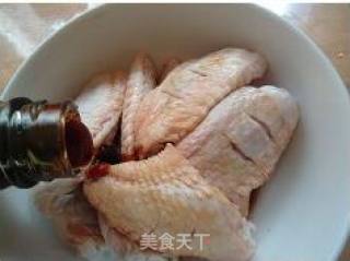 番茄酱烤鸡翅的做法步骤：3