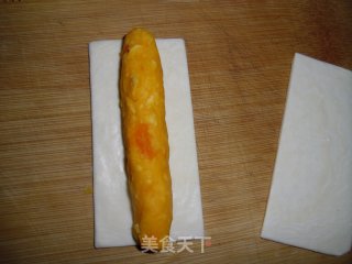 轻松制作酥皮美味——千层蛋黄酥的做法步骤：7