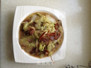 腊肉烧白菜的做法步骤：8