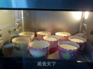 开口笑纸杯蛋糕的做法步骤：13