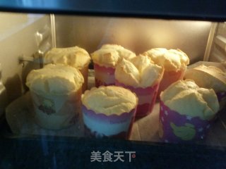 开口笑纸杯蛋糕的做法步骤：14