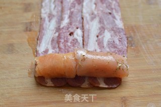 精致西餐自己做----培根鸡肉卷的做法步骤：6