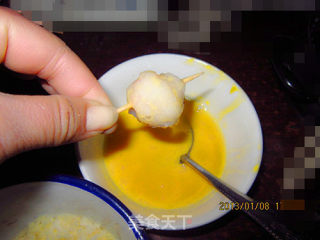 【加拿大野生北极虾】之鱼蓉北极鲜虾球的做法步骤：17