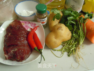 冬日能量-----【彩蔬焗牛肉】的做法步骤：1