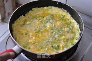 葱花摊鸡蛋的做法步骤：12